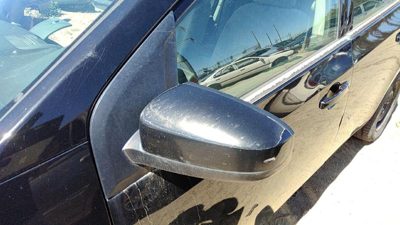 2007-2012 Nissan Sentra Driver Left Side Mirror Door Mounted Oem Black Kh3