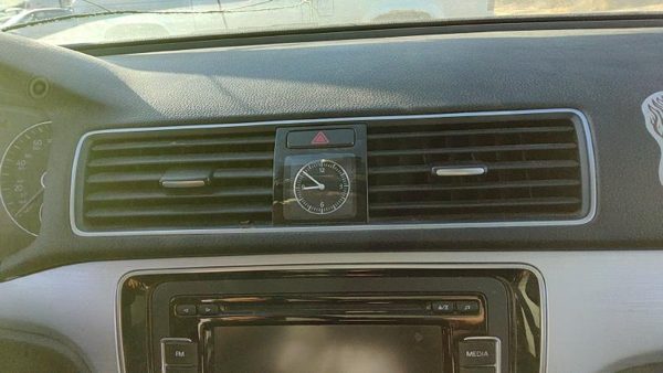 2012-2019 Vw Passat Center Dash Heater Vent Assembly Oem Ac Black Tb — photo 3