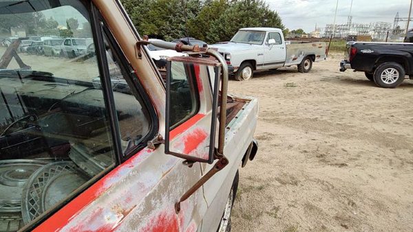 1967-1972 Ford F100 Passenger Right Side Mirror Door Mounted Oem — photo 2