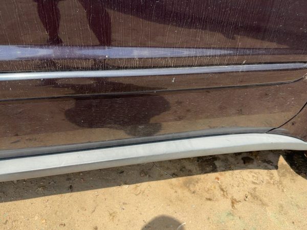 05-09 Equinox Passenger Front Moulding From Door Trim Strip Black Amethyst 71U — photo 3