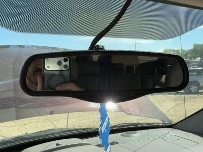 2004-2009 Dodge Durango Inside Rear View Mirror Oem Windshield Mounted
