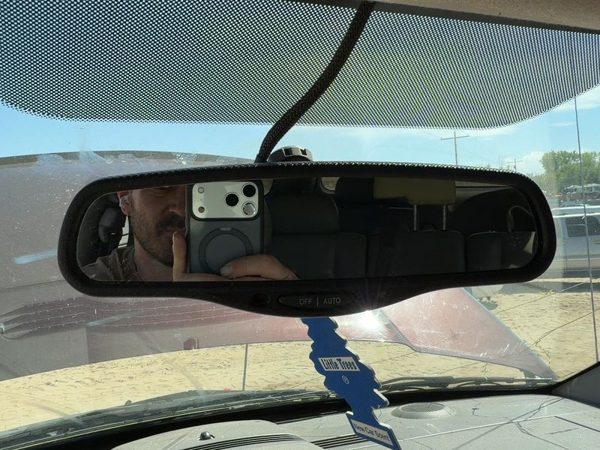 2004-2009 Dodge Durango Inside Rear View Mirror Oem Windshield Mounted — photo 2