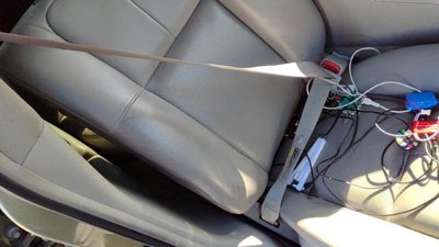 05-09 Cadillac Sts Passenger Right Front Seat Belt Retractor Shoulder Gray 132
