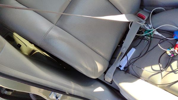 05-09 Cadillac Sts Passenger Right Front Seat Belt Retractor Shoulder Gray 132 — photo 5