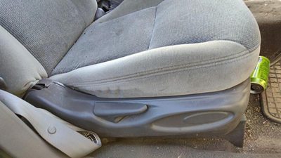 2000-2007 Ford Taurus Passenger Right Side Seat Trim Panel Oem Gray