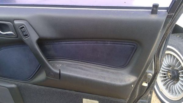 89-93 Mitsubishi Galant Vr-4 Passenger Right Front Inside Door Trim Panel Black — photo 3