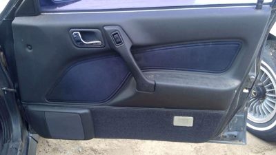 89-93 Mitsubishi Galant Vr-4 Passenger Right Front Inside Door Trim Panel Black