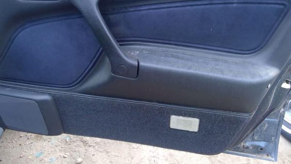 89-93 Mitsubishi Galant Vr-4 Passenger Right Front Inside Door Trim Panel Black — photo 9