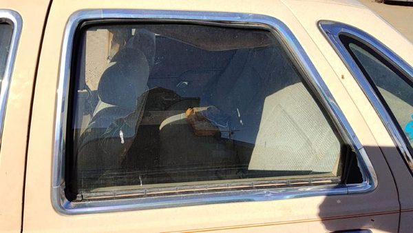 1984-1987 Ford Tempo Driver Left Rear Side Window Door Glass Oem Back — photo 1