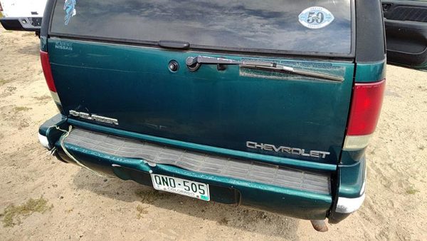 1996 Blazer S10/jimmy S15 Trunk/decklid/hatch/tailgate Green — photo 2