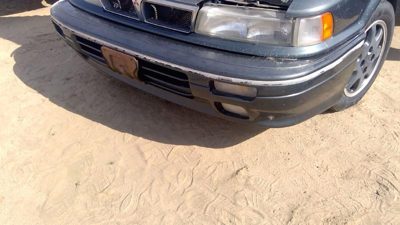 91-93 Galant Vr-4 Front Bumper Cover Assembly With Reinforcement Oem Green