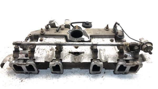 87-90 Jeep Cherokee Intake With Fuel Rail With Injectors Set Loaded Oem 4.0L Xj — photo 1