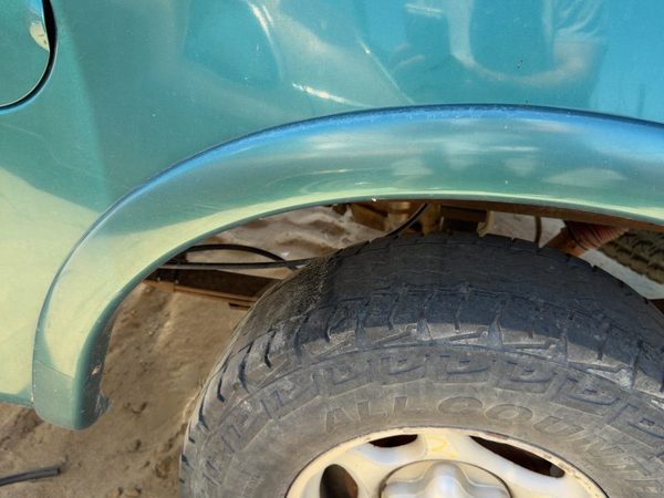 97-04 Ford F150 Driver Left Rear Wheel Flare Moulding Oem Back Pacific Green Ps — photo 3