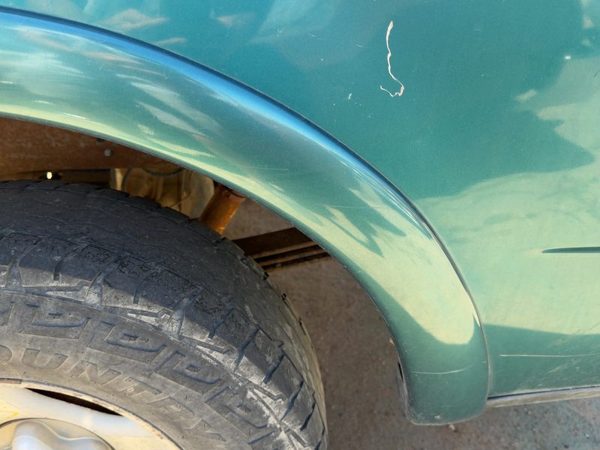 97-04 Ford F150 Driver Left Rear Wheel Flare Moulding Oem Back Pacific Green Ps — photo 4