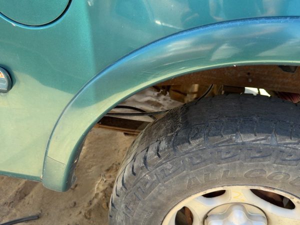 97-04 Ford F150 Driver Left Rear Wheel Flare Moulding Oem Back Pacific Green Ps — photo 8