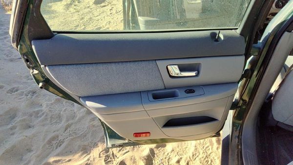 2000-2002 Ford Taurus Driver Left Rear Door Trim Panel With Switches Back Gray — photo 1