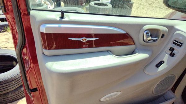 06-07 Town Country Driver Left Front Door Trim Panel With Master Switch Khaki J1 — photo 2