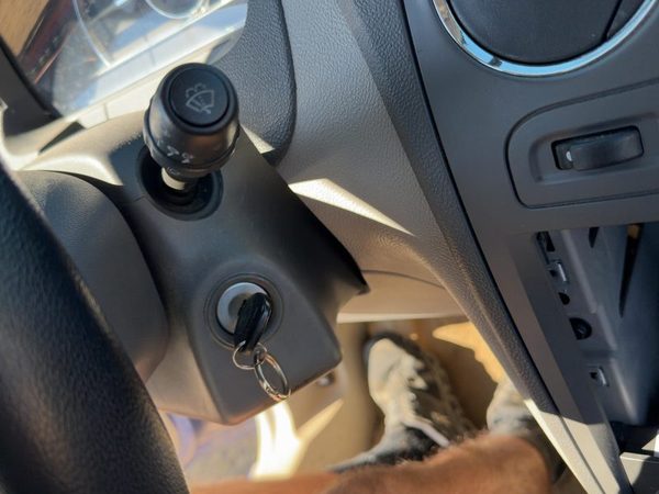 2006-2011 Chevy Hhr Steering Column Assembly Oem Floor Shift Gray 14B 19209158 — photo 3