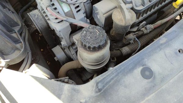 2007-2008 Chrysler Pacifica Power Steering Fluid Remote Reservoir Tank Oem 4.0L — photo 1