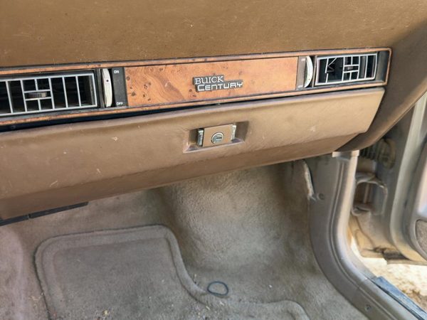 89-96 Buick Century Glove Box Assembly Complete Door With Latch Oem Sedan Tan — photo 1