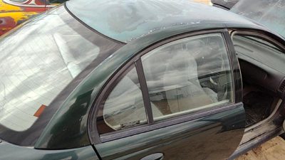 1996 Saturn Sl1 Passenger Right Rear Moulding On Quarter Panel Oem Green