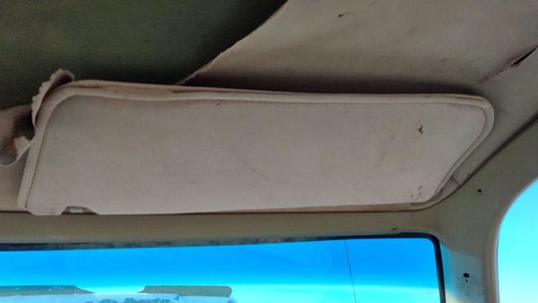 1987-1991 Ford F150 Passenger Right Sun Visor Oem Brown — photo 2