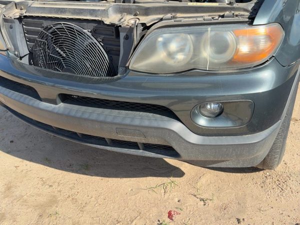 04-06 X5 Front Bumper Cover 3.0L Without Park Assist E53 Highland Green A11 — photo 9