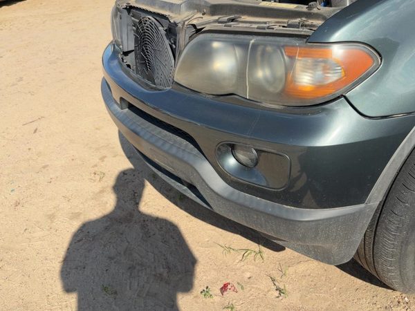 04-06 X5 Front Bumper Cover 3.0L Without Park Assist E53 Highland Green A11 — photo 10