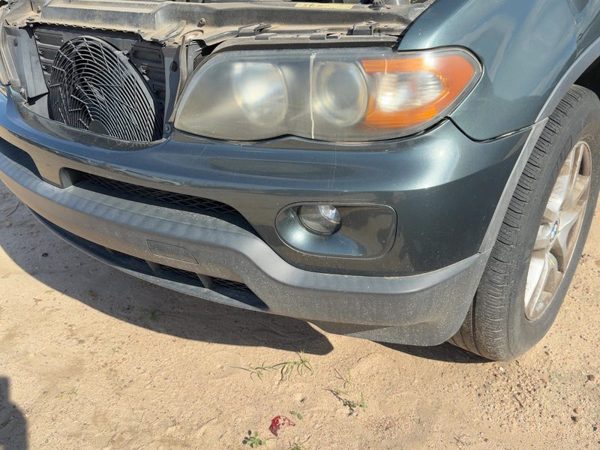04-06 X5 Front Bumper Cover 3.0L Without Park Assist E53 Highland Green A11 — photo 8