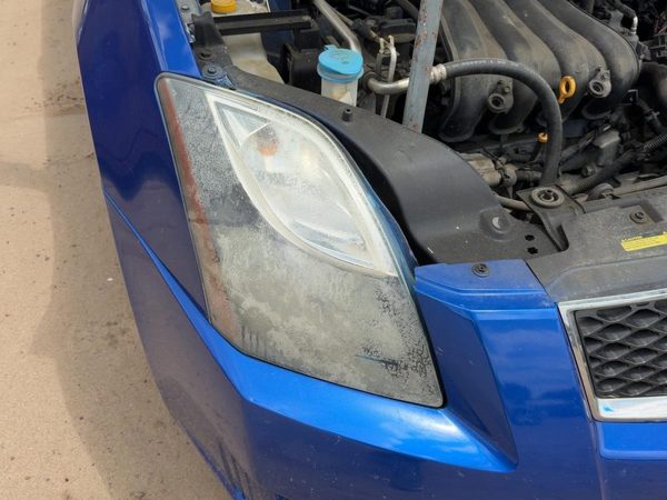 10-12 Sentra Passenger Right Head Light Oem Front Lamp 2.0L Smoked Surround — photo 1