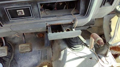 1984-1986 Dodge Ram W250 Ash Tray Assembly Oem Slide Out Dash Gray
