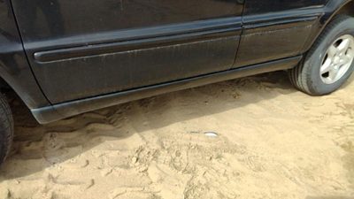 98-05 Ml320 Driver Left Lower Rocker Panel Moulding Side Skirt Oem 99-01