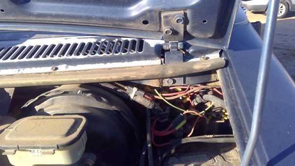 1971-1995 Chevy G20 Van Driver Left Hood Hinge Assembly Oem Blue 03962449 — photo 7