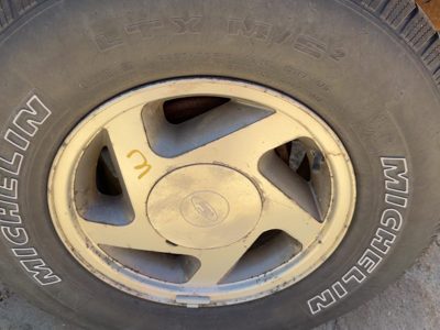 1991-1994 Ford Explorer 2 Dr 15" Aluminum Wheel Oem Factory 5 Hole Rim #3