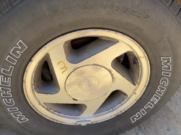 1991-1994 Ford Explorer 2 Dr 15" Aluminum Wheel Oem Factory 5 Hole Rim #3 — photo 2