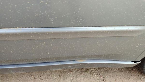 07-12 Nissan Altima Driver Left Rear Moulding From Door Back Trim Strip Gray W40 — photo 5