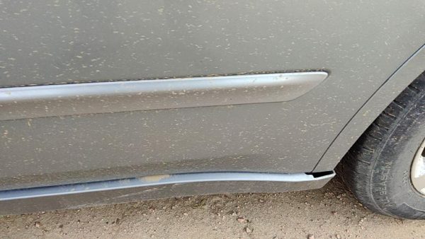 07-12 Nissan Altima Driver Left Rear Moulding From Door Back Trim Strip Gray W40 — photo 6