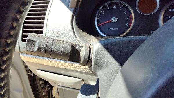 2007-2012 Nissan Sentra Turn Signal Switch Column Control Lever Headlight Oem — photo 3