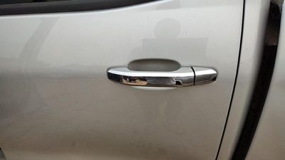 2015 Chevy Silverado 1500 Outside Door Handle LH Gan Silver