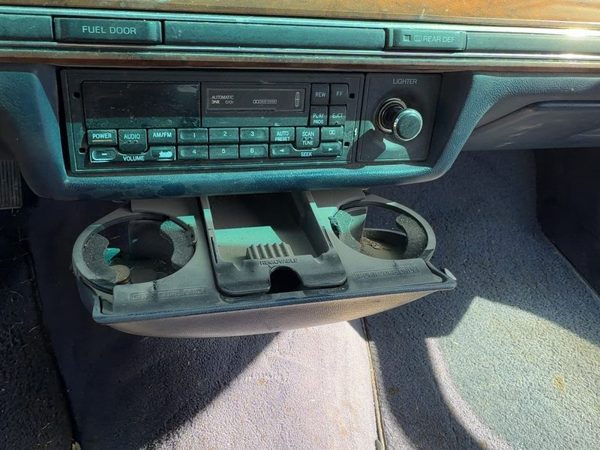 1994 Lincoln Town Car Slide Out Dash Mounted Cup Holder Assembly Oem Blue Dp — photo 3