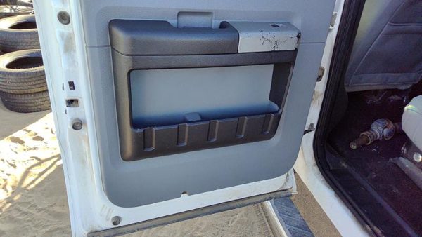 2011-2016 Ford F250 Driver Left Rear Door Trim Panel With Switches Back Gray 3S — photo 5
