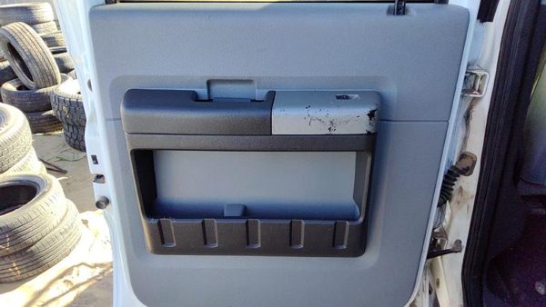 2011-2016 Ford F250 Driver Left Rear Door Trim Panel With Switches Back Gray 3S — photo 7