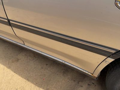 1990-1994 Subaru Legacy Driver Left Rear Moulding From Door Oem Back Trim Strip