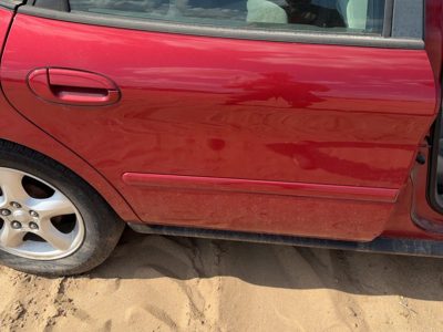 2001 Ford Taurus Rear Door RH Red