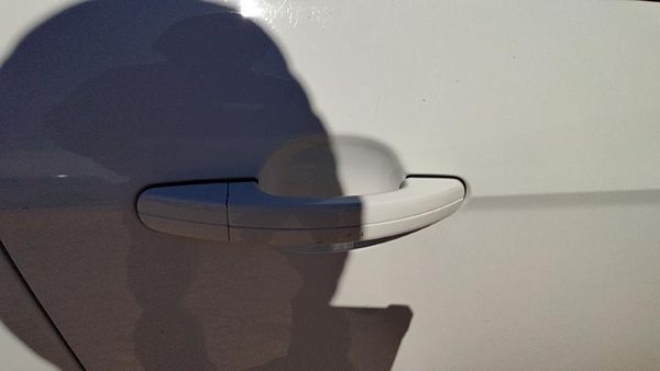 2012-2018 Ford Focus Passenger Right Front Outside Door Handle Oem White Yz — photo 2