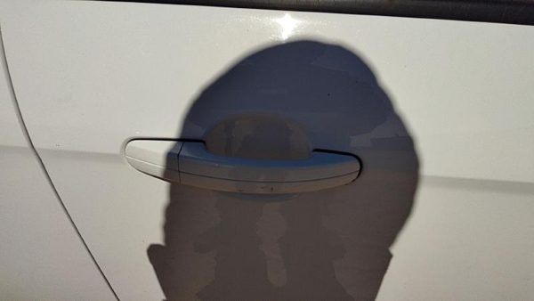 2012-2018 Ford Focus Passenger Right Front Outside Door Handle Oem White Yz — photo 3