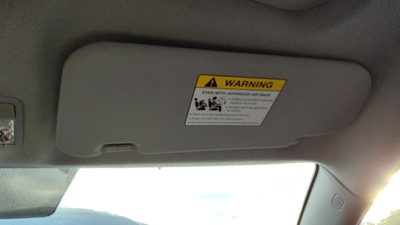 2004-2009 Mazda 3 Passenger Right Sun Visor Oem Bn8r69270c77