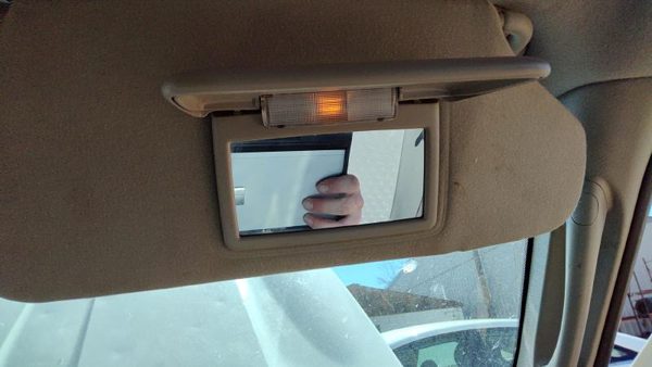 2004-2007 Jeep Liberty Passenger Right Sun Visor Oem Gray D5 5Kf90bd1ac — photo 8