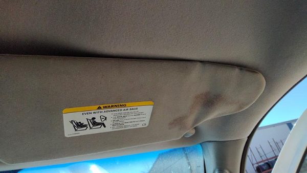 2004-2007 Jeep Liberty Passenger Right Sun Visor Oem Gray D5 5Kf90bd1ac — photo 4