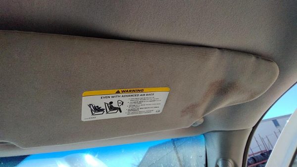 2004-2007 Jeep Liberty Passenger Right Sun Visor Oem Gray D5 5Kf90bd1ac — photo 3